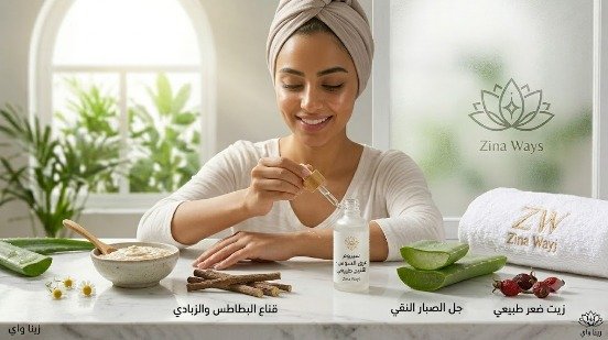 روتين تفتيح الإبط والمناطق الحساسة بمنتجات طبيعية