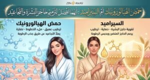حمض الهيالورونيك أم السيراميد : أيهما أفضل لترميم حاجز البشرة والتجاعيد